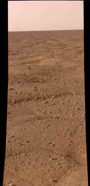 NASA news briefing image: Phoenix lands