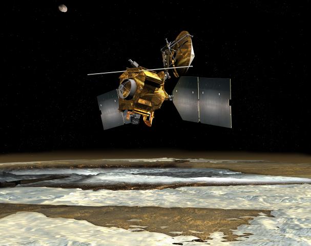 Artist's impression of Mars Reconnaissance Orbiter